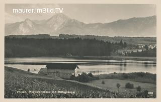 Magdalensee mit Mittagskogel - Europa - alte historische Fotos Ansichten Bilder Aufnahmen Ansichtskarten 