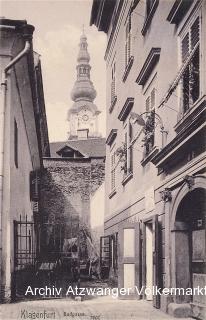 Klagenfurt Badgasse - Klagenfurt am Wörthersee - alte historische Fotos Ansichten Bilder Aufnahmen Ansichtskarten 