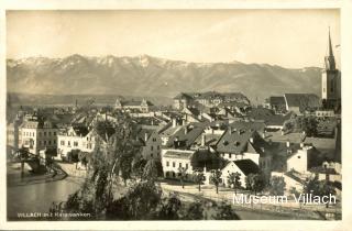 Stadtansicht mit Parkhotel - alte historische Fotos Ansichten Bilder Aufnahmen Ansichtskarten 