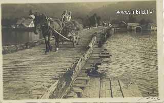 Techendorf - Furhwerk auf Brücke - Spittal an der Drau - alte historische Fotos Ansichten Bilder Aufnahmen Ansichtskarten 