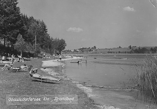 Gösselsdorfer See - alte historische Fotos Ansichten Bilder Aufnahmen Ansichtskarten 