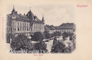 Klagenfurt Neuer Markt - Klagenfurt(Stadt) - alte historische Fotos Ansichten Bilder Aufnahmen Ansichtskarten 