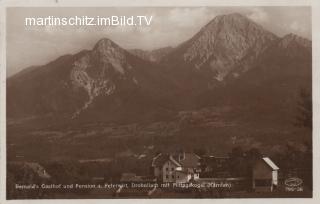 Bernold's Gasthof und Pension zum Peterwirt - Drobollach am Faaker See - alte historische Fotos Ansichten Bilder Aufnahmen Ansichtskarten 