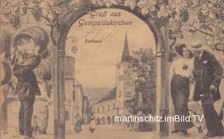 Gumpoldkirchen, Rathaus - Gumpoldskirchen - alte historische Fotos Ansichten Bilder Aufnahmen Ansichtskarten 