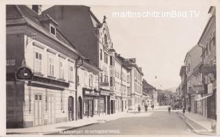 Klagenfurt, 10. Oktoberstraße - alte historische Fotos Ansichten Bilder Aufnahmen Ansichtskarten 