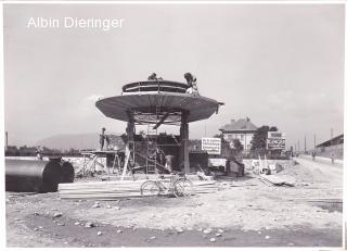 Villach, SHELL Tankstelle in der Ossiacherzeile - alte historische Fotos Ansichten Bilder Aufnahmen Ansichtskarten 