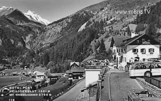 Hotel Post, Heiligenblut - Europa - alte historische Fotos Ansichten Bilder Aufnahmen Ansichtskarten 