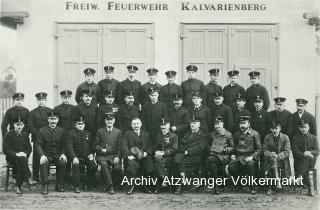 Klagenfurt Freiwillige Feuerwehr Kalvarienberg - Oesterreich - alte historische Fotos Ansichten Bilder Aufnahmen Ansichtskarten 