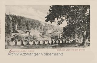 Bleiburg Brauerei Sorgendorf - Oesterreich - alte historische Fotos Ansichten Bilder Aufnahmen Ansichtskarten 