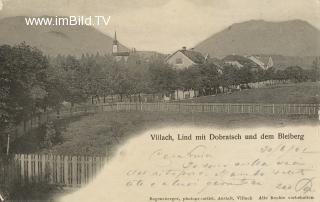 Villach Lind - alte historische Fotos Ansichten Bilder Aufnahmen Ansichtskarten 