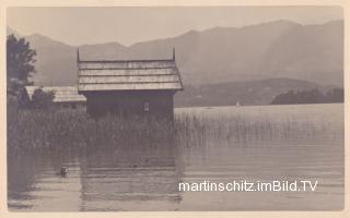 Egg am See, Boots - und Badehaus - Villach(Stadt) - alte historische Fotos Ansichten Bilder Aufnahmen Ansichtskarten 