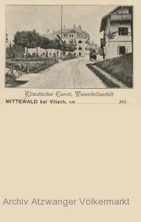 Mittewald bei Villach, Klimatischer Curort  - Villach(Stadt) - alte historische Fotos Ansichten Bilder Aufnahmen Ansichtskarten 