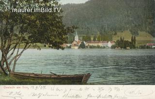 Blick auf Ossiach - Kärnten - alte historische Fotos Ansichten Bilder Aufnahmen Ansichtskarten 