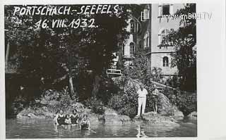 Pörtschach - Seefels - Oesterreich - alte historische Fotos Ansichten Bilder Aufnahmen Ansichtskarten 