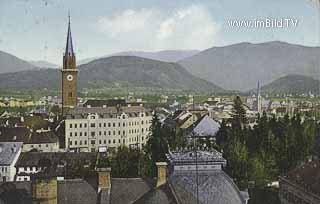 Villach  - Richtung Stadtpfarrkirche - Europa - alte historische Fotos Ansichten Bilder Aufnahmen Ansichtskarten 