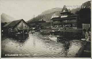 St. Andrä - Badehaus - Europa - alte historische Fotos Ansichten Bilder Aufnahmen Ansichtskarten 