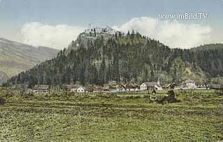 Gratschach und Burgruine Landskron - alte historische Fotos Ansichten Bilder Aufnahmen Ansichtskarten 