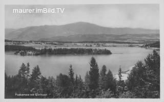 Blick auf den Faakersee - Europa - alte historische Fotos Ansichten Bilder Aufnahmen Ansichtskarten 