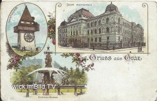 Gruss aus Graz - alte historische Fotos Ansichten Bilder Aufnahmen Ansichtskarten 