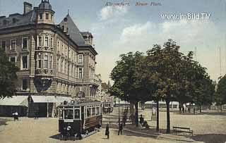 Neuer Platz - Klagenfurt am Wörthersee - alte historische Fotos Ansichten Bilder Aufnahmen Ansichtskarten 