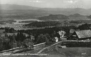 Gasthof Baumgartner - Oesterreich - alte historische Fotos Ansichten Bilder Aufnahmen Ansichtskarten 