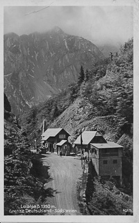 Loiblpass - Grenzübergang - Oesterreich - alte historische Fotos Ansichten Bilder Aufnahmen Ansichtskarten 