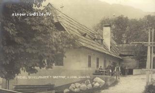 Unterloibl Gasthaus Schellander - Oesterreich - alte historische Fotos Ansichten Bilder Aufnahmen Ansichtskarten 