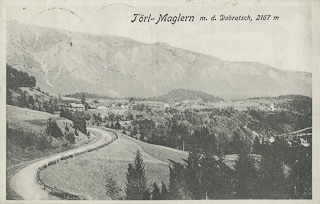 Grenzübergang Thörl Maglern - Villach Land - alte historische Fotos Ansichten Bilder Aufnahmen Ansichtskarten 