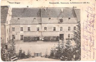 Neumarkt in Steiermark - Hotel Hinker - Murau - alte historische Fotos Ansichten Bilder Aufnahmen Ansichtskarten 