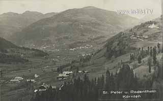 St. Peter und Radenthein - St. Peter - alte historische Fotos Ansichten Bilder Aufnahmen Ansichtskarten 