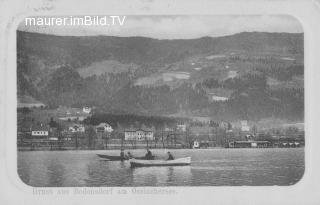 Blick auf Bodensdorf - Steindorf am Ossiacher See - alte historische Fotos Ansichten Bilder Aufnahmen Ansichtskarten 