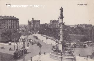 Wien, Praterstern - Europa - alte historische Fotos Ansichten Bilder Aufnahmen Ansichtskarten 