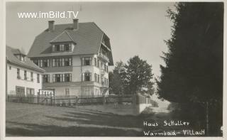 Warmbad - Haus Schuller - Europa - alte historische Fotos Ansichten Bilder Aufnahmen Ansichtskarten 