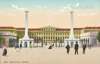 Wien - Schönbrunn - Europa - alte historische Fotos Ansichten Bilder Aufnahmen Ansichtskarten 