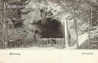 Adelsberg Grotteneingang - Innerkrainer-Karstgegend (Notranjsko-kraška) - alte historische Fotos Ansichten Bilder Aufnahmen Ansichtskarten 