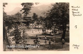 Warmbad Villach Thermal Schwimmbad - Europa - alte historische Fotos Ansichten Bilder Aufnahmen Ansichtskarten 