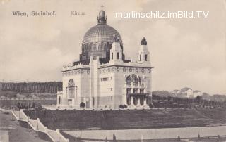 Kirche am Steinhof  - Wien,Penzing - alte historische Fotos Ansichten Bilder Aufnahmen Ansichtskarten 