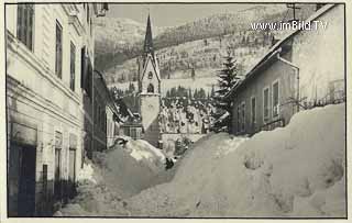 Kötschach im Winter - Europa - alte historische Fotos Ansichten Bilder Aufnahmen Ansichtskarten 