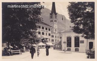 Hofgastein, Kurplatz mit Hotel Central - Oesterreich - alte historische Fotos Ansichten Bilder Aufnahmen Ansichtskarten 