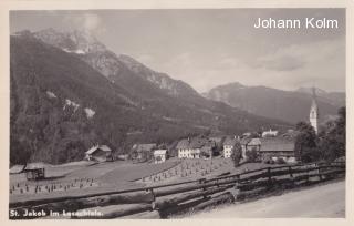 St. Jakob im Lesachtal, Ortsansicht - St. Jakob im Lesachtal - alte historische Fotos Ansichten Bilder Aufnahmen Ansichtskarten 