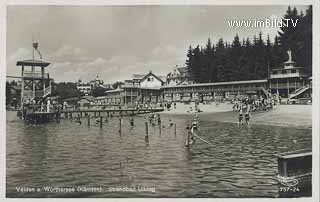 Velden - Strandbad Ulbing - Europa - alte historische Fotos Ansichten Bilder Aufnahmen Ansichtskarten 