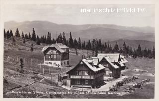 Bergerhütten auf der Gerlitzenalpe - Steindorf am Ossiacher See - alte historische Fotos Ansichten Bilder Aufnahmen Ansichtskarten 