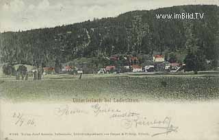 Unterferlach - Finkenstein am Faaker See - alte historische Fotos Ansichten Bilder Aufnahmen Ansichtskarten 