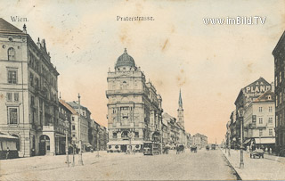 Praterstrasse - Europa - alte historische Fotos Ansichten Bilder Aufnahmen Ansichtskarten 