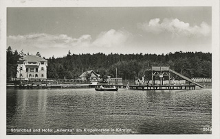 Hotel Amerika - Europa - alte historische Fotos Ansichten Bilder Aufnahmen Ansichtskarten 