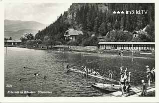 Strandbad in Friessach - Europa - alte historische Fotos Ansichten Bilder Aufnahmen Ansichtskarten 