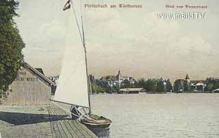 Pörtschach - Werzerstrand - Europa - alte historische Fotos Ansichten Bilder Aufnahmen Ansichtskarten 