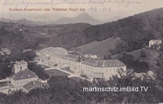 Rohitsch-Sauerbrunn, vom Triestiner Kogel - Rohitsch-Sauerbrunn / Rogaška Slatina - alte historische Fotos Ansichten Bilder Aufnahmen Ansichtskarten 