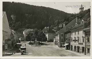 Friesach - Hauptplatz - Friesach - alte historische Fotos Ansichten Bilder Aufnahmen Ansichtskarten 