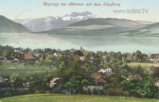 Weyregg und Schafberg - Vöcklabruck - alte historische Fotos Ansichten Bilder Aufnahmen Ansichtskarten 